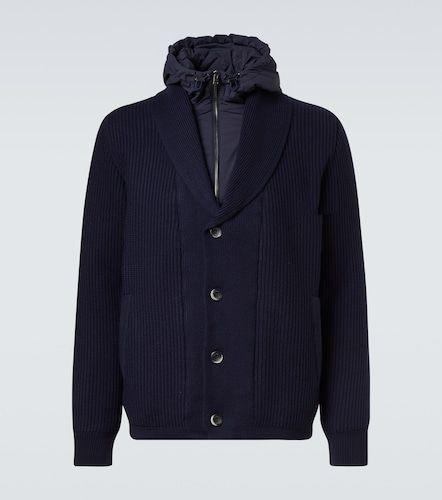 Herno Cardigan en laine et laine - Herno - Modalova