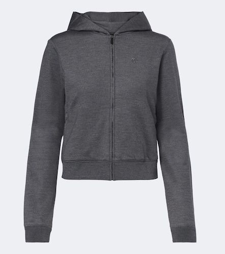Sweat-shirt à capuche en coton et soie - Gucci - Modalova