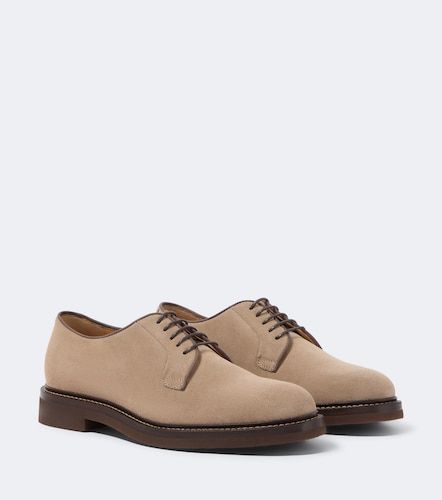 Brunello Cucinelli Derbies en daim - Brunello Cucinelli - Modalova
