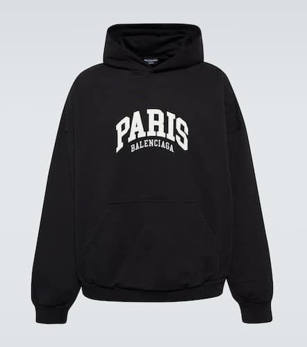 Sweat-shirt à capuche Cities Paris en coton - Balenciaga - Modalova