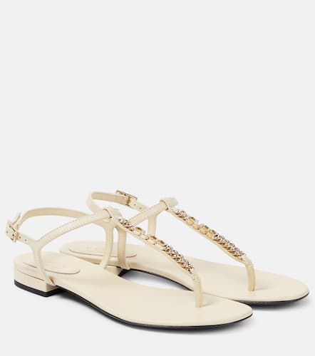 Sandales Signoria en cuir - Gucci - Modalova