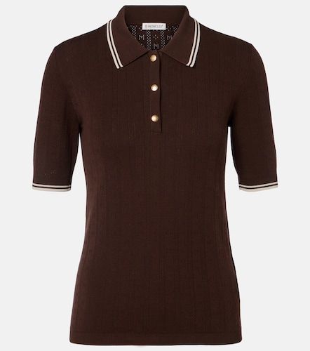 Moncler Polo en coton - Moncler - Modalova