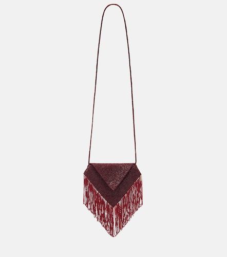 Pochette Manhattan en satin à perles - Victoria Beckham - Modalova