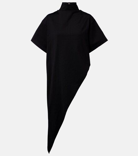 Alaïa T-shirt asymétrique en coton - Alaia - Modalova