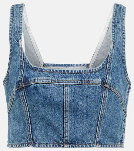 Frame Bustier en jean - Frame - Modalova