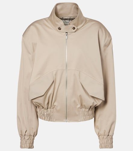 Veste bomber en laine et soie - Magda Butrym - Modalova