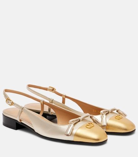 Ballerines slingback Valet Du Roi en cuir - Valentino Garavani - Modalova