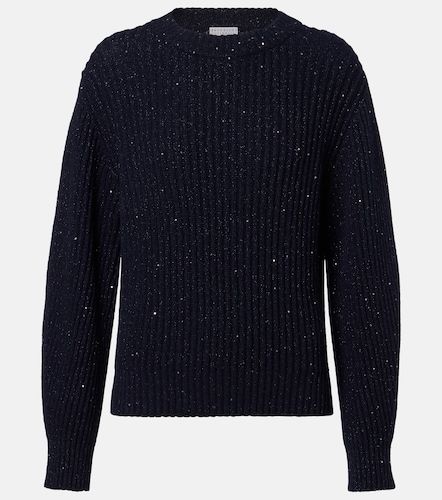 Pull en cachemire et laine mélangés - Brunello Cucinelli - Modalova