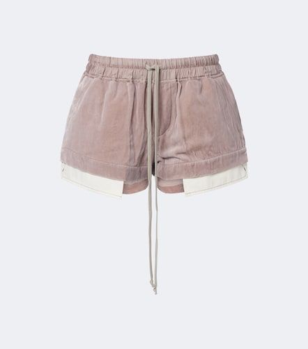 Rick Owens Short Fog en velours - Rick Owens - Modalova