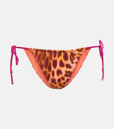 Culotte de bikini à motif léopard - Stella McCartney - Modalova