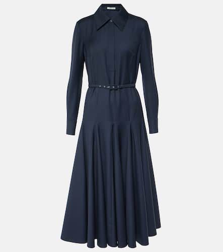 Robe chemise Marione en laine à carreaux - Emilia Wickstead - Modalova