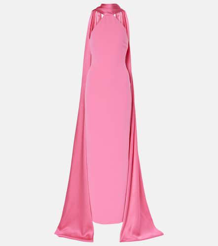 Robe longue Ophelia en crêpe - Solace London - Modalova