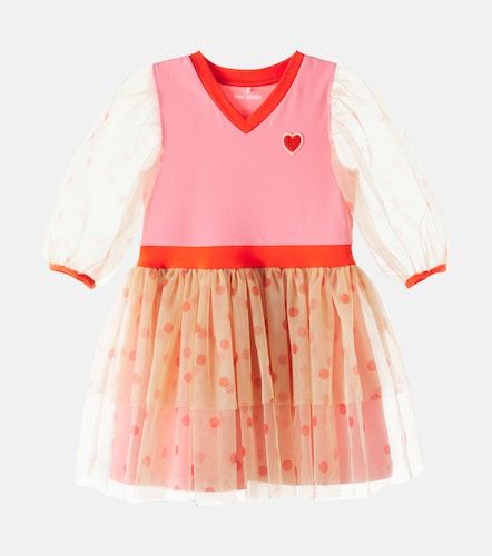 Mini Rodini Robe en tulle et coton - Mini Rodini - Modalova