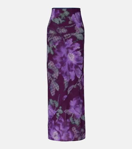 Jupe longue à fleurs - Dries Van Noten - Modalova