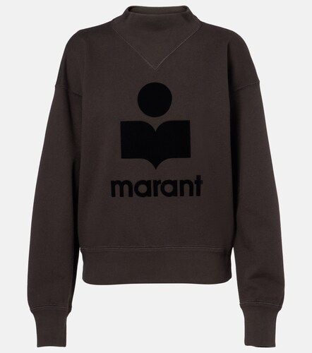 Sweat-shirt Moby en coton mélangé à logo - Marant Etoile - Modalova