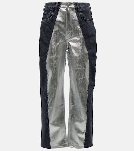 Jean droit Pieced à taille mi-haute - Frame - Modalova