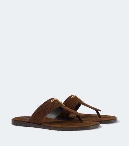 Tom Ford Tongs Brighton TF en daim - Tom Ford - Modalova