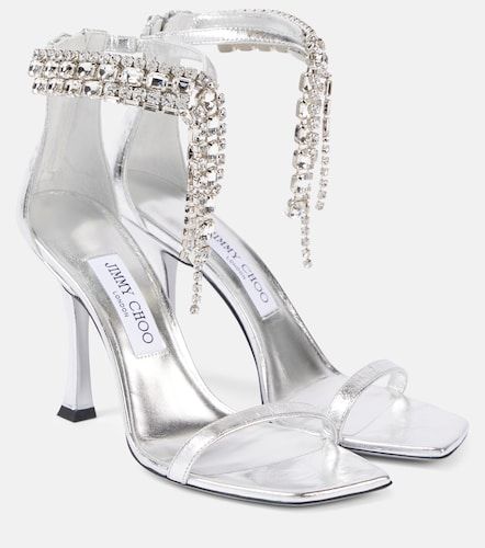 Sandales Verity 100 en cuir à ornements - Jimmy Choo - Modalova