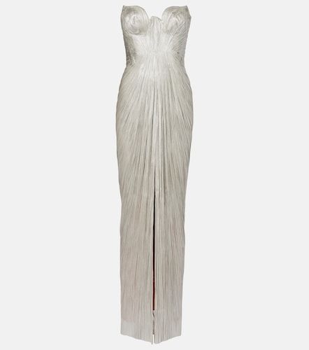 Robe longue Jasleen en soie - Maria Lucia Hohan - Modalova