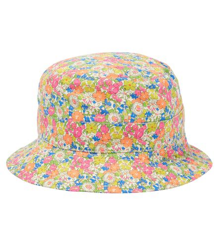 Chapeau bob en coton à fleurs - Bonpoint - Modalova