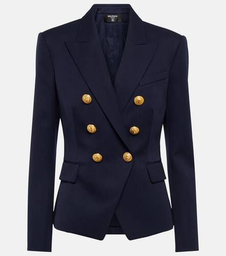 Balmain Blazer en laine - Balmain - Modalova