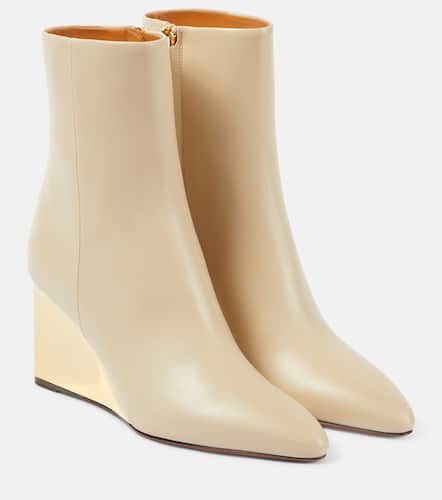 Chloé Bottines compensées Rebecca en cuir - Chloe - Modalova