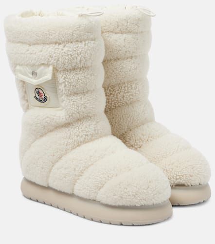 Bottines après-ski Gaia en shearling - Moncler - Modalova