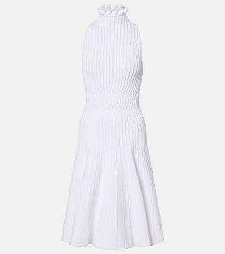 Alaïa Robe midi à col roulé - Alaia - Modalova