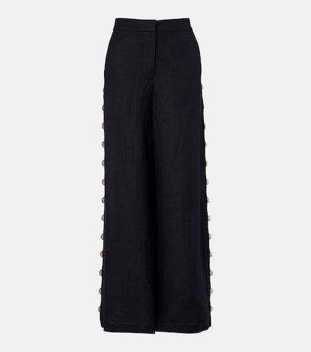 Pantalon ample en lin mélangé - Simkhai - Modalova