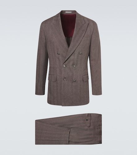 Costume en lin et laine - Brunello Cucinelli - Modalova