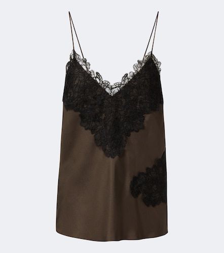 Róhe Caraco en satin de soie à dentelle - Rohe - Modalova