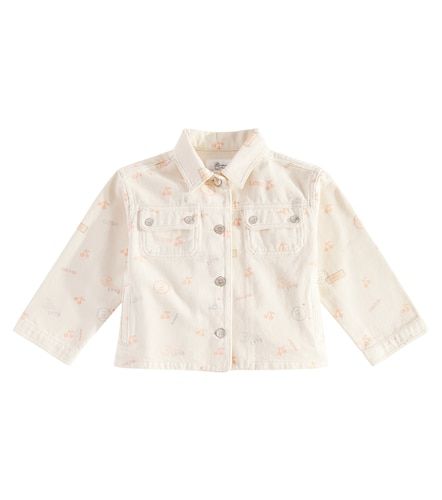 Veste Gillie imprimée en jean - Bonpoint - Modalova