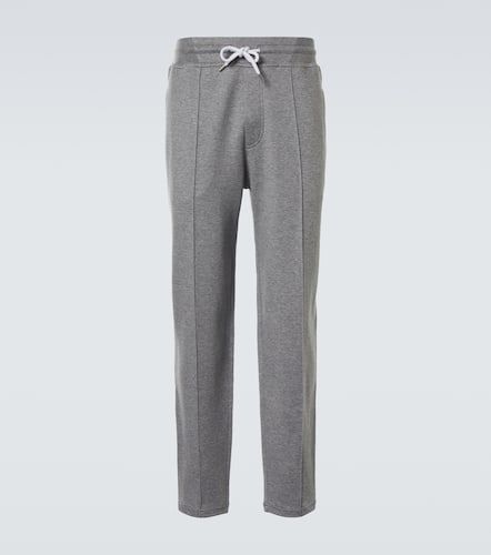 Pantalon de survêtement en coton mélangé - Brunello Cucinelli - Modalova