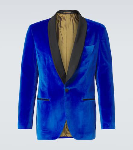 Blazer en velours de coton - Rubinacci - Modalova