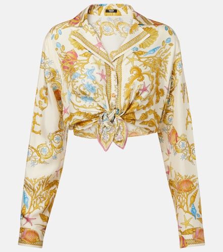 Top raccourci Underwater Barocco - Versace - Modalova