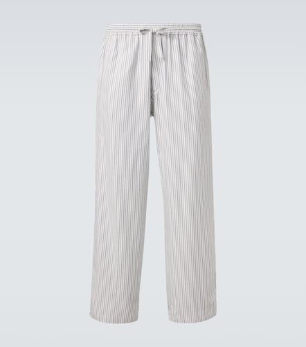 Pantalon ample Julian en coton à rayures - Umit Benan - Modalova