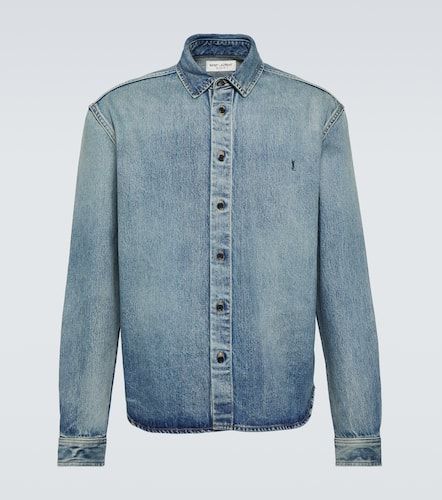 Chemise en jean Cassandre - Saint Laurent - Modalova