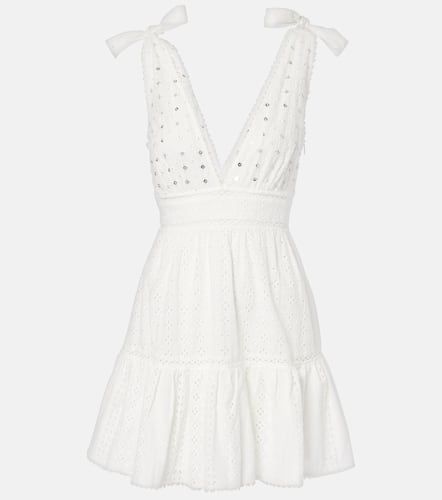 Robe Cara en coton à broderies anglaises - Poupette St Barth - Modalova