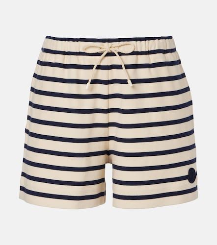 Moncler Short rayé en coton - Moncler - Modalova