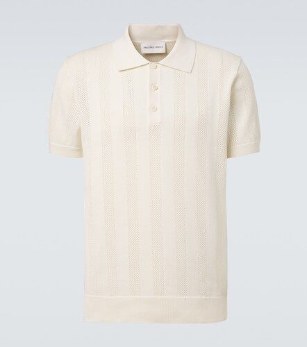 Polo rayé Vidal en jacquard de coton - Frescobol Carioca - Modalova
