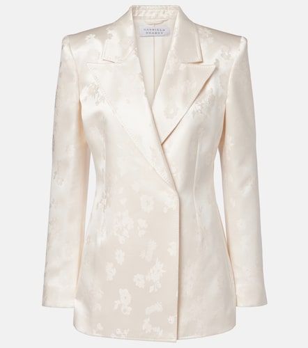 Blazer Aleah brodé en soie - Gabriela Hearst - Modalova