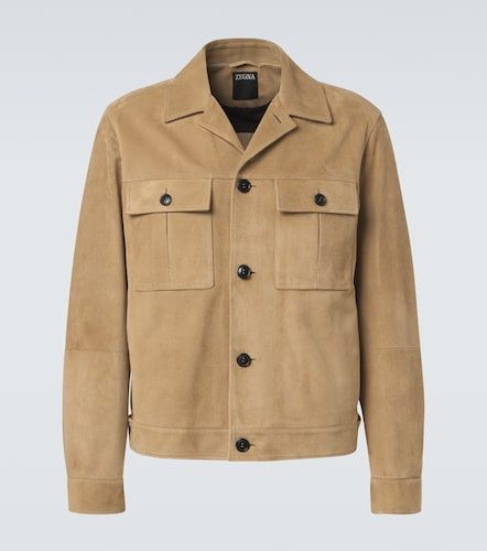 Zegna Veste en daim - Zegna - Modalova