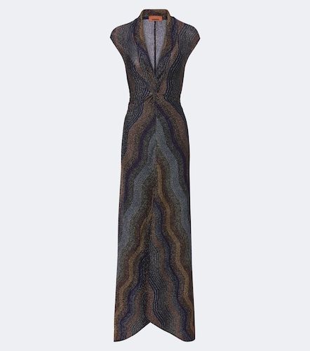 Missoni Robe longue en lamé - Missoni - Modalova