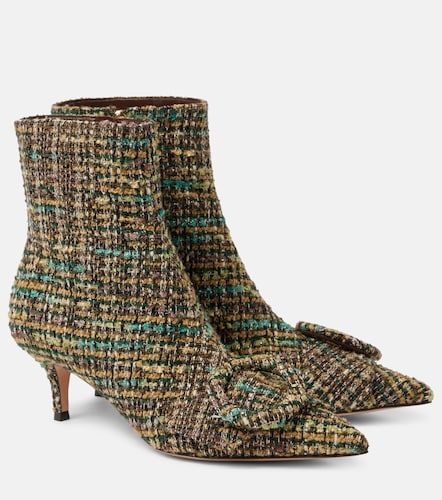 Bottines 55 en bouclé - Gianvito Rossi - Modalova