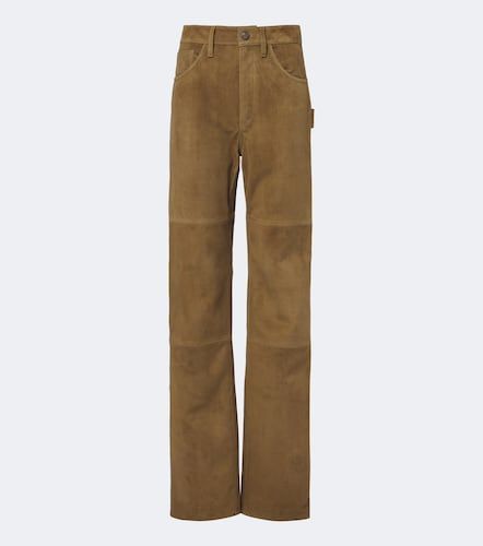 Pantalon droit Mills en daim - Altuzarra - Modalova