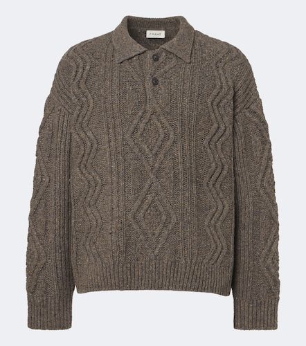 Polo en laine et alpaga mélangés - Frame - Modalova