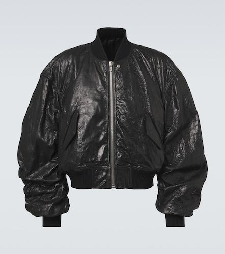 Bomber Secchia Flight en cuir - Rick Owens - Modalova