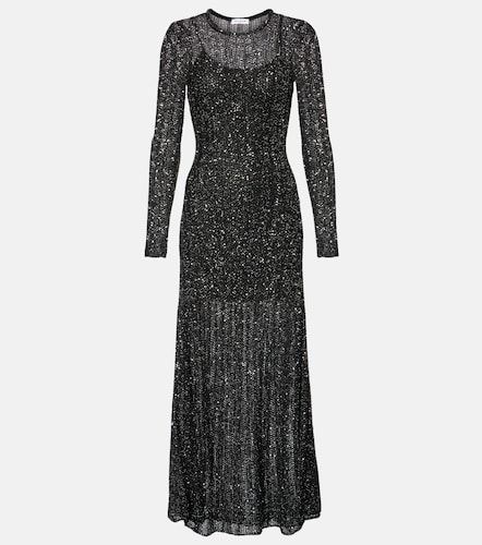 Alaïa Robe midi à paillettes - Alaia - Modalova