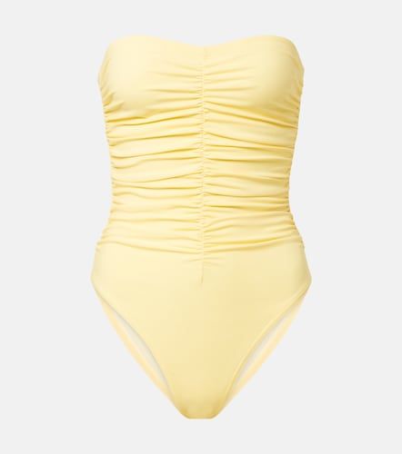 Maillot de bain bustier à fronces - Karla Colletto - Modalova
