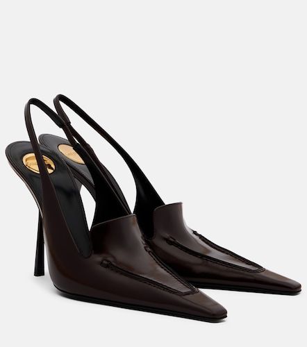 Escarpins slingback Voltaire en cuir - Saint Laurent - Modalova